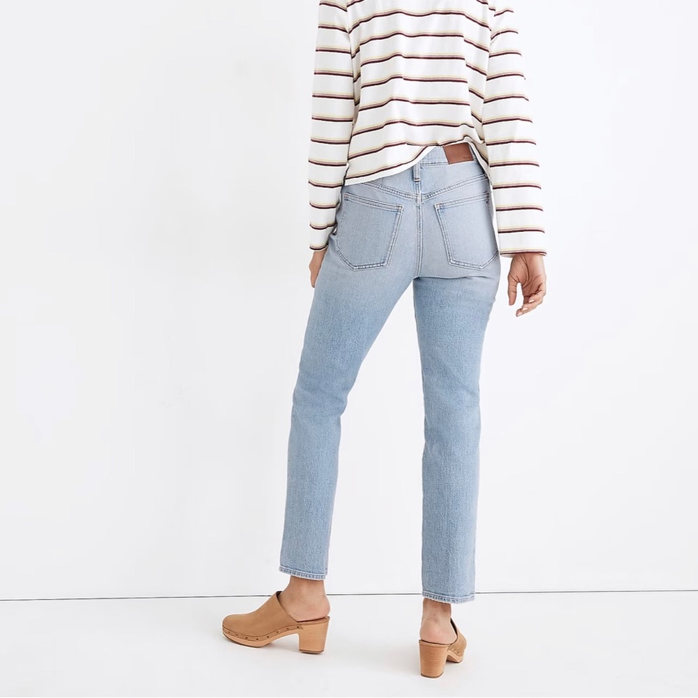 Madewell The Plus Size Perfect Vintage High Rise Waist Stretch Jeans Fiore Wash - Picture 9 of 10
